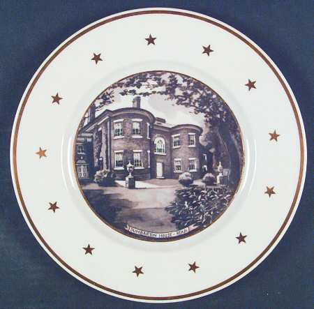 Colonial Dames of America Dumbarton House-Rear - No Box