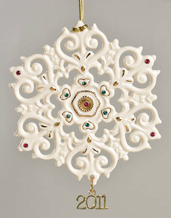 China Snowflake Ornament 2011 Snowflake - Boxed