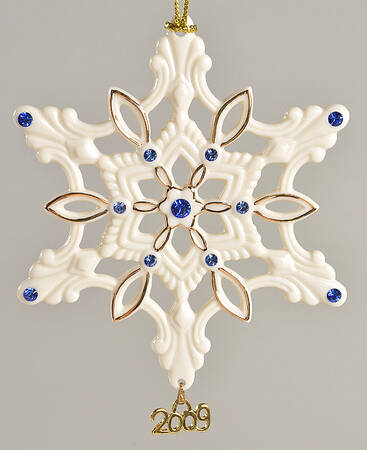 China Snowflake Ornament 2009 Snowflake - Boxed