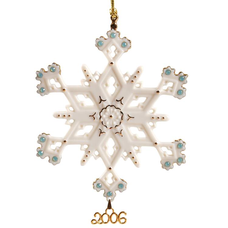 China Snowflake Ornament 2006 Snowflake - Boxed