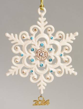China Snowflake Ornament 2014 Snowflake - Boxed