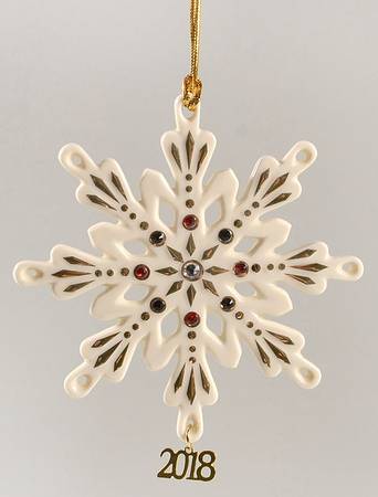 China Snowflake Ornament 2018 Snowflake - Boxed