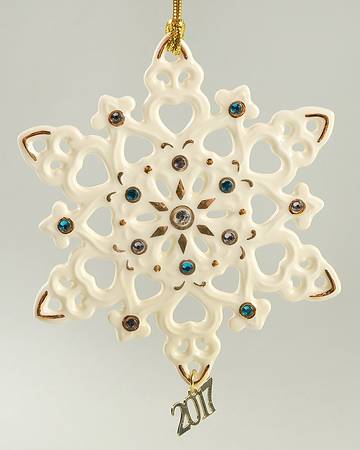 China Snowflake Ornament 2017 Snowflake - Boxed