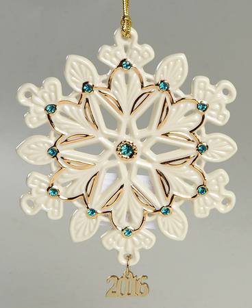 China Snowflake Ornament 2016 Snowflake - With Box