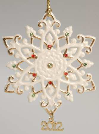 China Snowflake Ornament 2012 Snowflake - Boxed