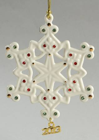 China Snowflake Ornament 2013 Snowflake - Boxed