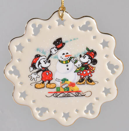 Mickey & Company Building Snowman - Boxed