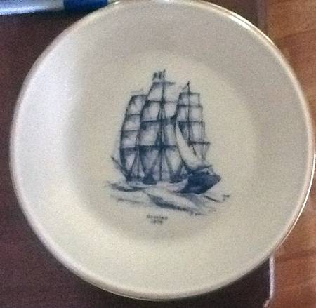 Clipper Ships-Blue Grecian-1876 - No Box