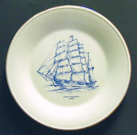 Clipper Ships-Blue Great Republic-1853 - No Box