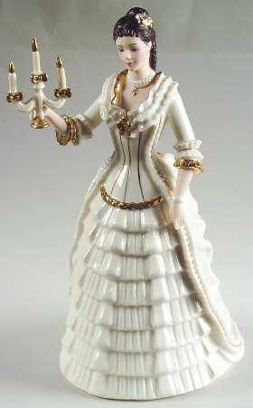 Classic Ivory Christmas Figurines Light Of Christmas - No Box