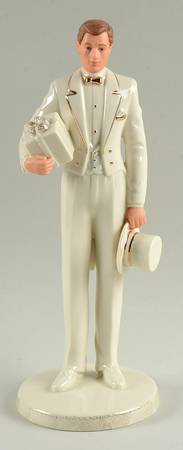 Classic Ivory Christmas Figurines Gallant Guest - Boxed