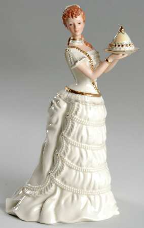 Classic Ivory Christmas Figurines Made For The Holidays - No Box