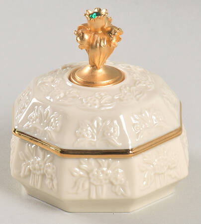 Birthstone Box Collection May-Lily Of The Valley - Boxed