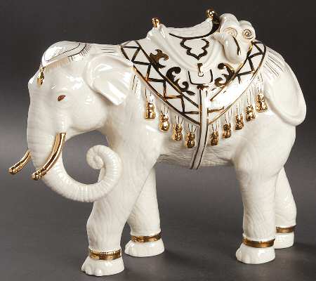 Oh Holy Night-Ebony Nativity Elephant Only - No Box