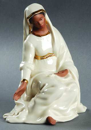 Oh Holy Night-Ebony Nativity Mary - No Box