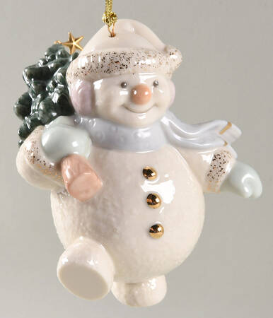 Snowlight Snowmen Snowman Toting Tree - Boxed