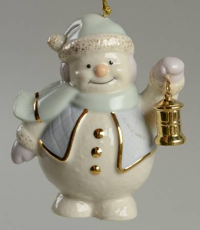 Snowlight Snowmen Snowman With Lantern - Boxed
