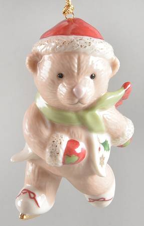 Whimsical Bear Ornaments Skatetime Bear - Boxed