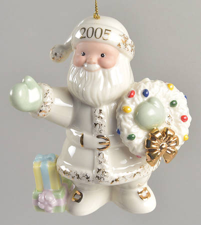 Annual Santa-Ornament Greetings From Santa - Boxed