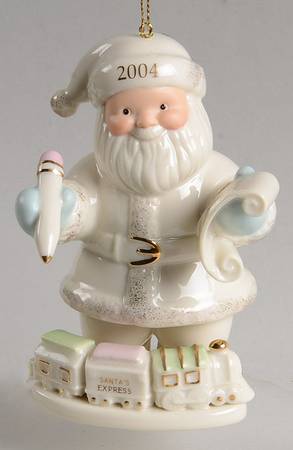 Annual Santa-Ornament Santa's Special List - Boxed
