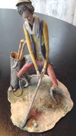 Artisans of Italy Man Golfer - No Box