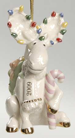 Annual Moose Ornaments Merry Moose Trek - Boxed