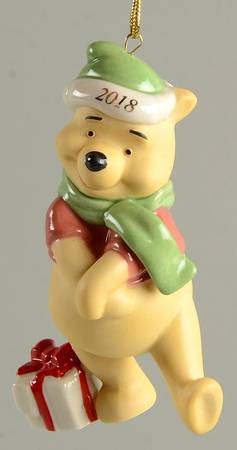 Annual Pooh Ornaments Present From Pooh - Boxed