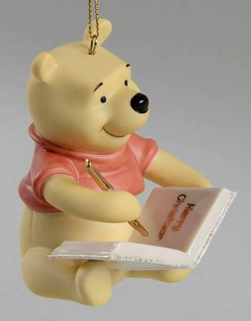 Annual Pooh Ornaments Merry Christmas Pooh-80th Anniversary - Boxed