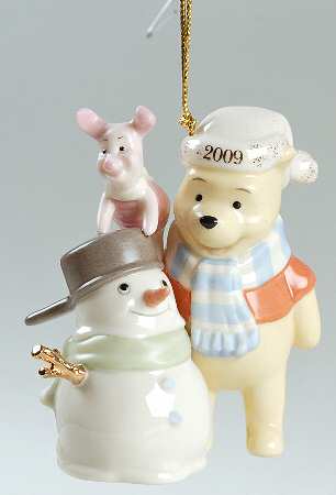 Annual Pooh Ornaments Pooh's Frosty Friends - Boxed