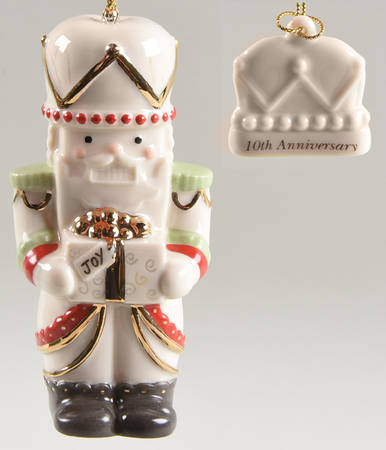 Annual Nutcracker Ornament Royal Celebration - 10th Anniversary - Boxed
