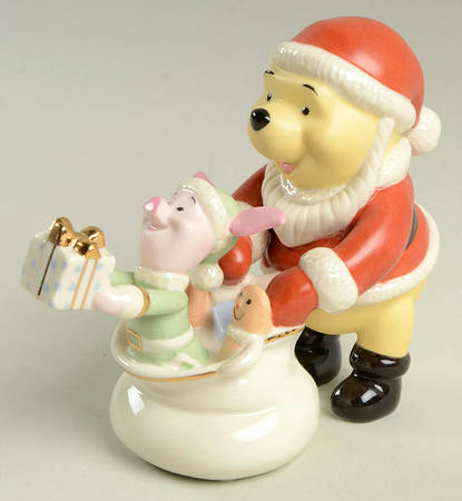 Winnie The Pooh Collection Pooh's Christmas Delivery - With Box