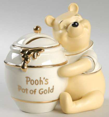 Winnie The Pooh Collection Pooh's Pot Of Gold Bank - Boxed