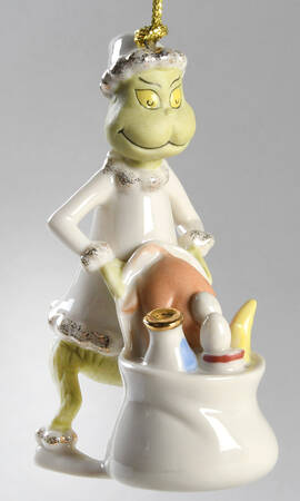 Grinch Classic Ornaments Grinch Steals The Whos Feast - Boxed