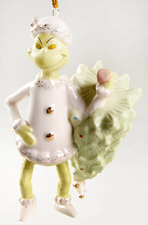 Grinch Classic Ornaments Grinch Stealing Tree - Boxed
