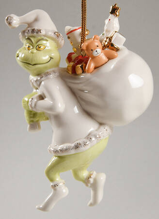 Grinch Classic Ornaments Old Grinchy Claus - Red - Boxed