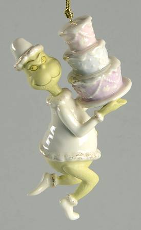 Grinch Classic Ornaments Grinch Takes The Cakes - Boxed
