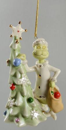 Grinch Classic Ornaments Greedy Grinch-Sneaky Grinch - Boxed