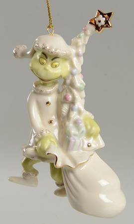 Grinch Classic Ornaments Away With The Tree - Pink - Boxed