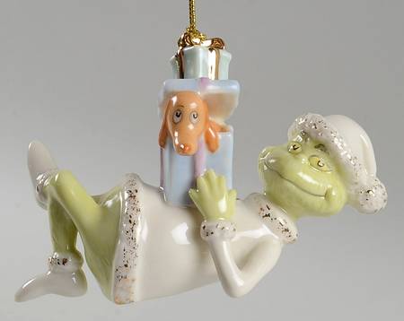 Grinch Classic Ornaments Grinchy Greetings - Boxed