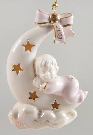 Baby's First Christmas 2003-Girl - Boxed