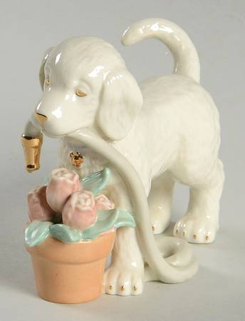 A Golden Year Of Puppies Spring Flowers-May - No Box