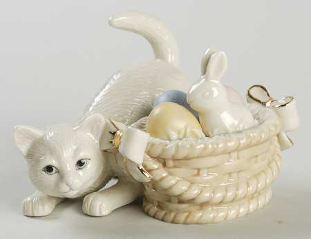 Twelve Months Of Kitties Easter Kitty-April - Boxed