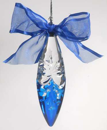 Color Gems Ornaments Sapphire Icicle - Boxed