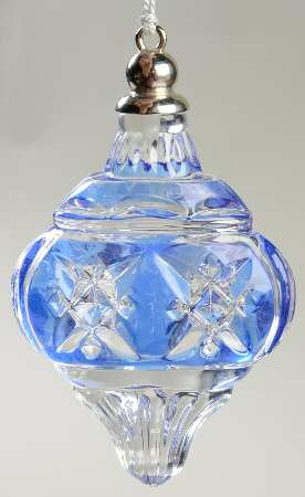 Color Gems Ornaments Sapphire Ball - Boxed
