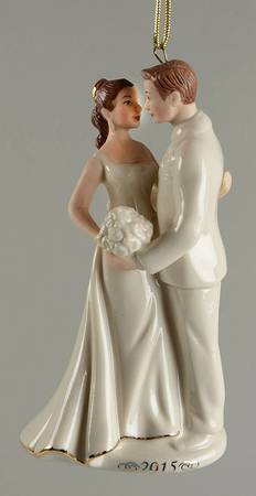 Bride And Groom Ornaments 2015-Always And Forever - Boxed