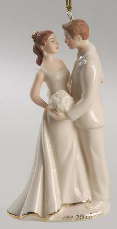 Bride And Groom Ornaments 2010-Always And Forever - With Box