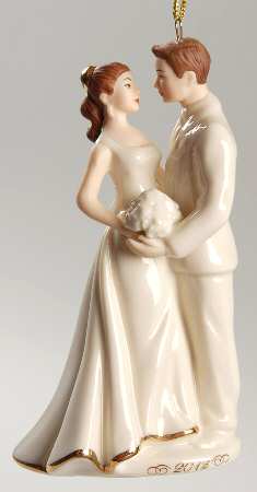Bride And Groom Ornaments 2012-Always And Forever - Boxed