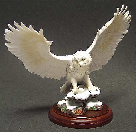 Owls Of America-Legacy Editions Snowy Owl - With Box