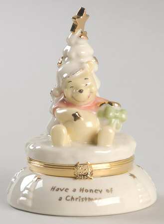 Pooh Treasure Box Collection A Pooh Sort Of Christmas-Tree Charm - Boxed