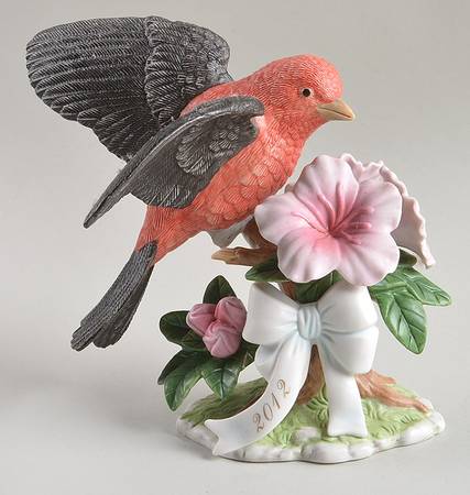 Annual Garden Birds 2012-Scarlet Tanager - Boxed